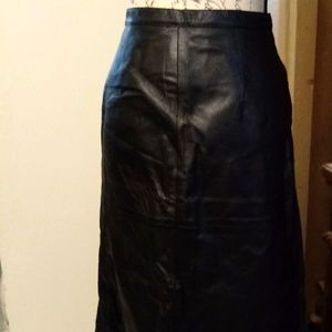 NWOT Leather skirt